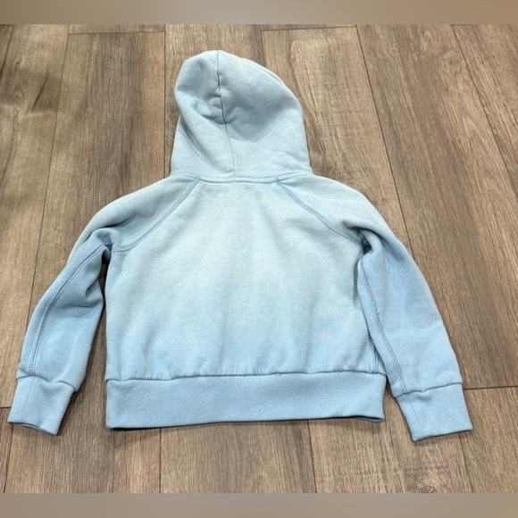 Polo by Ralph Lauren Light Blue Hoodie with Yellow Emblem 4T - Picture 2 of 5